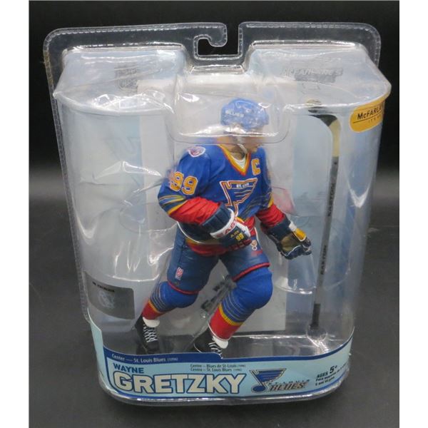 2007 McFarlane Wayne Gretzky St. Louis Blues NHL Legends Series 5 Action Figure