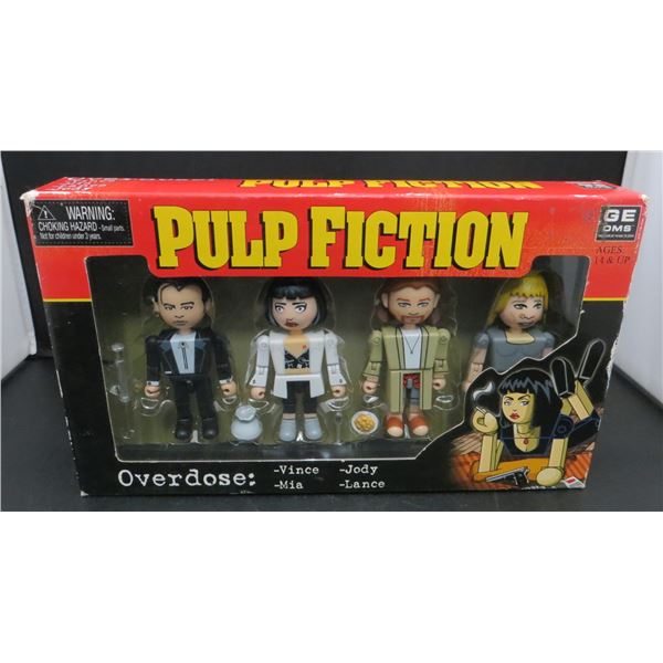 NECA 4 Mini Fig Set Pulp Fiction Overdose