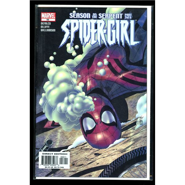 Marvel Season Of The Serpent Spider-Girl #56