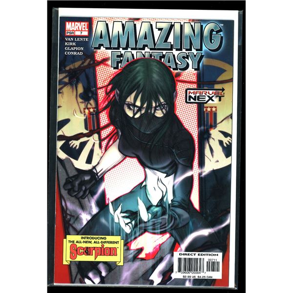 Marvel Amazing Fantasy #7 (1st app of New Scorpion Camilla Black)