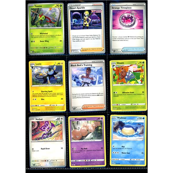 Lot Of 18 Various Pokemon Collector Cards