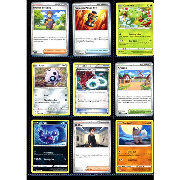 Lot Of 18 Various Pokemon Collector Cards