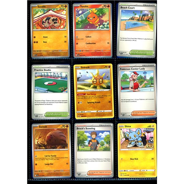 Lot Of 18 Various Pokemon Collector Cards