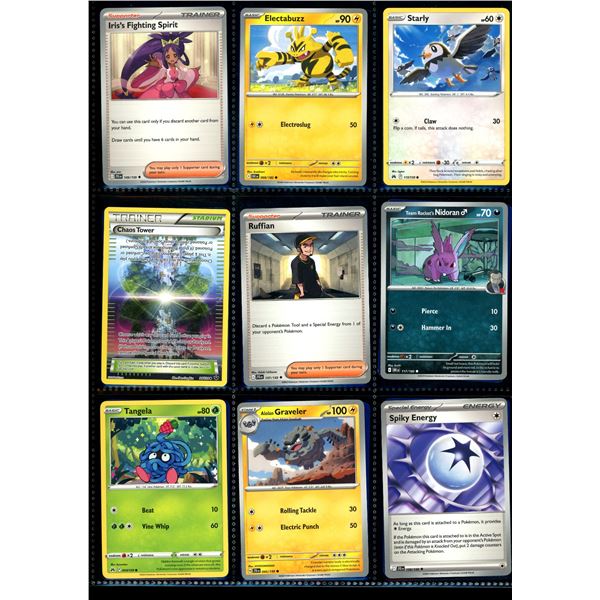 Lot Of 18 Various Pokemon Collector Cards
