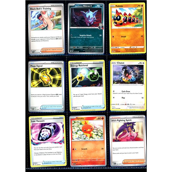 Lot Of 18 Various Pokemon Collector Cards