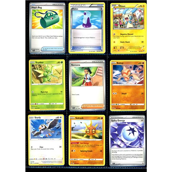 Lot Of 18 Various Pokemon Collector Cards