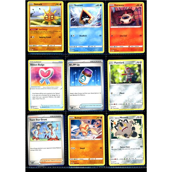 Lot Of 18 Various Pokemon Collector Cards