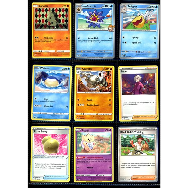 Lot Of 18 Various Pokemon Collector Cards