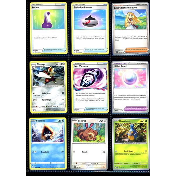 Lot Of 18 Various Pokemon Collector Cards