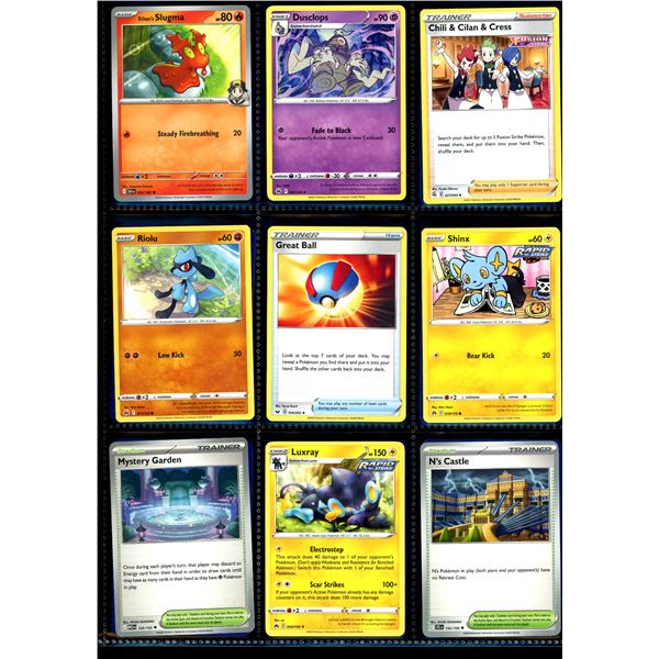 Lot Of 18 Various Pokemon Collector Cards