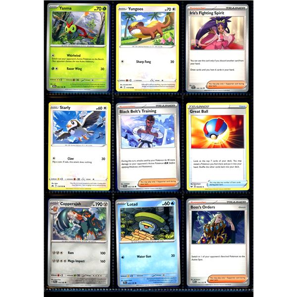 Lot Of 18 Various Pokemon Collector Cards