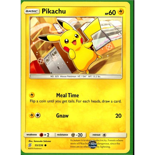 Pokemon Pikachu - 55/236 - Common Unified Minds