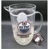 Image 1 : New Edmonton Oilers Ice Pitcher (Keeps Beverages Cold For Hours Without The Water Down Effect)