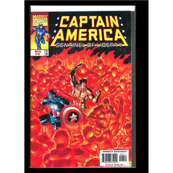 Marvel Captain America #4 Sentinel of Liberty