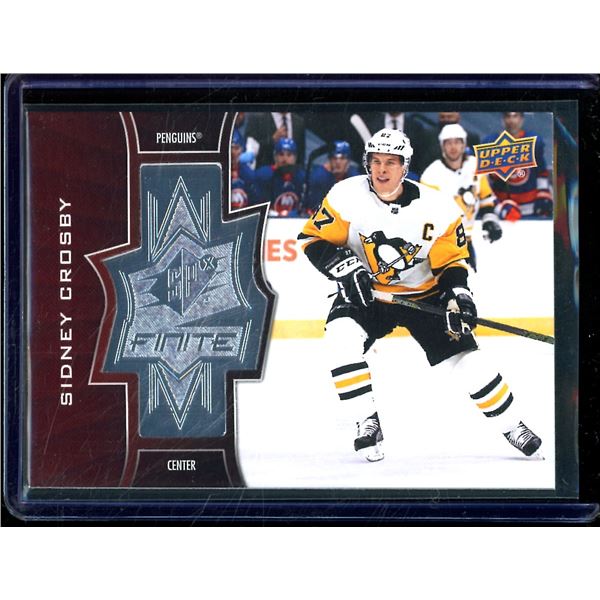 2020-21 Upper Deck SPx Finite #SF23 Sidney Crosby 1215/2999
