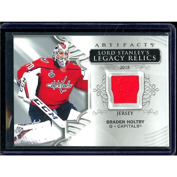 2020-21 Artifacts Lord Stanley's Legacy Relics #LSLRBH Braden Holtby