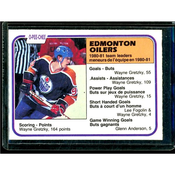 1981-82 O-Pee-Chee #126 Wayne Gretzky BV $70