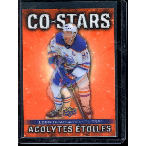 2025-26 Upper Deck Tim Hortons Co-Stars #CO2 Leon Draisaitl/Connor McDavid