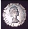 Image 2 : 1954 Canadian Silver 50 Cent Coin