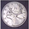 Image 1 : 1939 Canadian Silver 25 Cent Coin