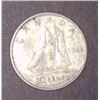 Image 1 : 1966 Canadian Silver 10 Cent Coin