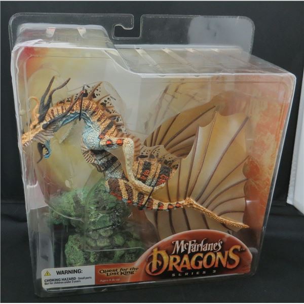 McFarlane's Dragons Water Dragon Clan Quest for the Lost King Series 3