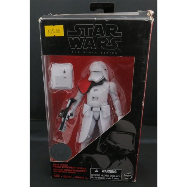 Star Wars The Black Series The Force Awakens Figure First Order Snow Trooper Officer