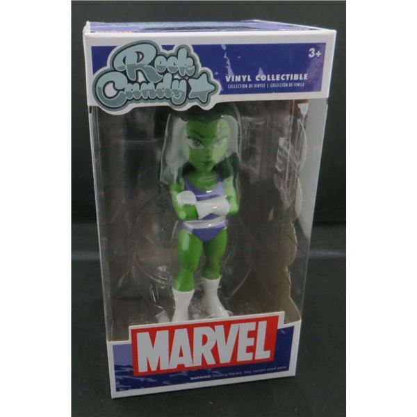 New Funko Rock Candy Marvel She-Hulk Vinyl Figure