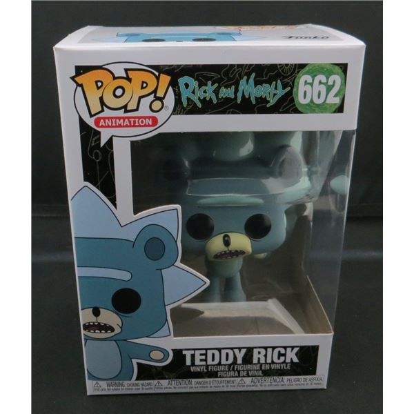 New Funko Pop Rick & Morty Teddy Rick #662