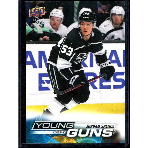 2022-23 Upper Deck Oversized #238 Jordan Spence YG