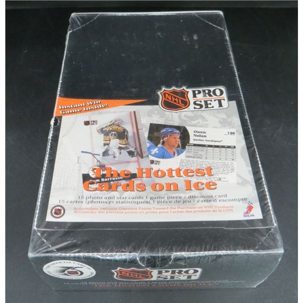 1991-92 Pro Set Series 1 Hockey Factory Sealed Wax Box 36 Packs