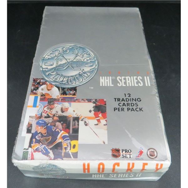 1991-92 Pro Set Platinum NHL Series 2 Box Factory Sealed 36 Packs