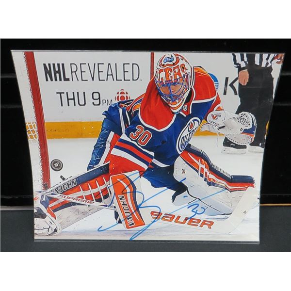 Ben Scrivens Edmonton Oilers Autographed 8x10 Photo