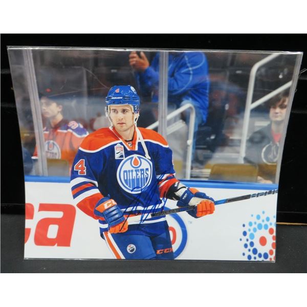Kris Russell Edmonton Oilers 8x10 Autographed Photo