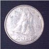 Image 1 : 1963 Canadian Silver 10 Cent Coin