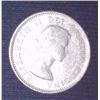Image 2 : 1956 Canadian Silver 10 Cent Coin