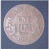 Image 1 : 1921 Canadian Penny One Cent Coin