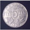 Image 1 : 1928 Canadian 5 Cent Coin