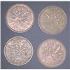Image 1 : 4x Canadian Pennies 1952