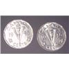 Image 1 : 2x Canadian Nickels 1945