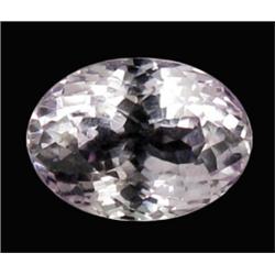 8.56ct Natural Top Flawless Best Sweet Pink Kunzite Oval  (GEM-17879B)