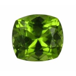 1.31ct Natural Excellent Pakistan Peridot Cushion (GEM-21633)