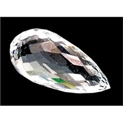 1.76ct Excellent Light Blue Aquamarine Briolette  VVS (GEM-18789)