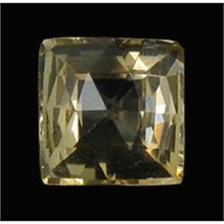 7.59ct Octagon Cut Flawless Natural Full of Fire Imperial Topaz Octagon Appraisal Estimate $1935 (GE