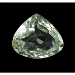 6.23ct Natural Beautiful Afghanistan Green Kunzite Trillion Appraisal Estimate $966 (GEM-17012C)