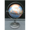 Image 1 : Table Top Decorative Spinning Globe 12" Wide x 15" Tall