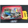 Image 2 : Garage Lot Screw Drivers, Tape Measure, DeWalt Drill Bit Set & More