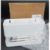 Image 1 : New White Metal Hairbrush/Curling Iron/Blow Dryer Holder