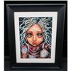 Image 1 : Calm Before The Storm Framed Print Measures 14" x17"