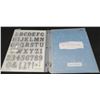 Image 2 : Close to My Heart Acrylic Stamp Sets Alphabets & Numbers E1007, E1018 & E1020